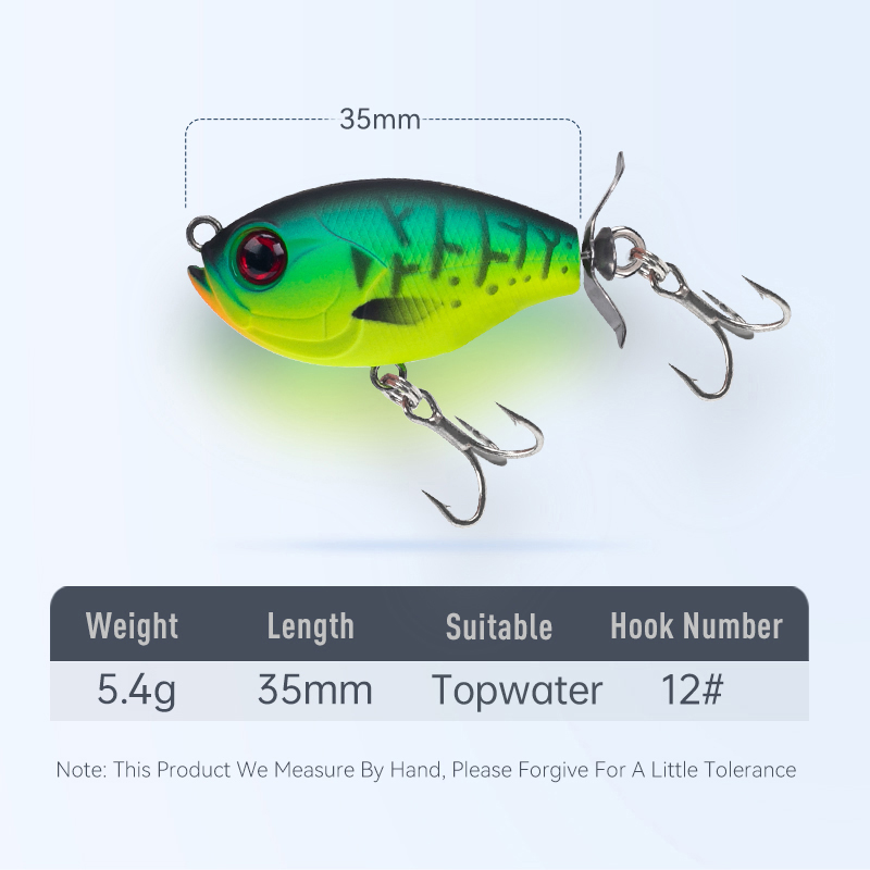 Kingdom Propeller Topwater Pop - Fishing Lure Soft Plastic review and price