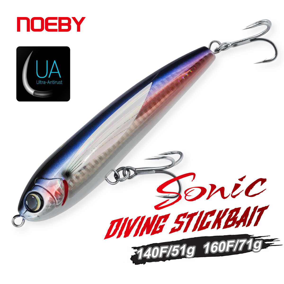 NOEBY Diving Stickbait 140mm 5 - Fishing Lure Buzzbait review and price