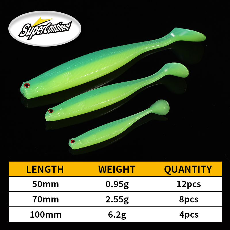2022 Supercontinent ShadTeez 5 - Fishing Lure Soft Plastic review and price