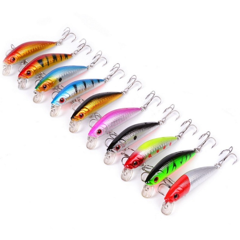 Fishing Lure 70mm 8g 3D Eyes C - Fishing Lure Soft Plastic review and price