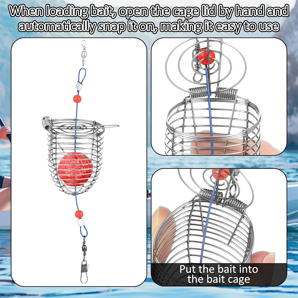 Carp Fishing Bait Trap Cage Bu - Fishing Lure Accessories review and price
